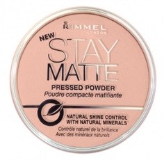 Пудра Rimmel Stay Matte Матирующая пресс-пудра 002 - Pink Blossom