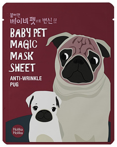 Маска для лица Holika Holika Baby Pet Magic Mask Sheet Anty-wrinkle Pug 22 мл