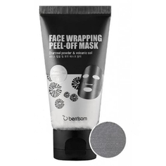 Маска-пленка для лица Berrisom Face Wrapping peel off pack – Black 50мл