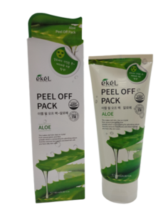 Маска-пленка с экстрактом алоэ Ekel aloe peel off pack 180 мл