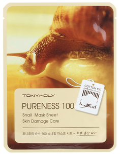 Маска для лица Tony Moly Pureness 100 Snail Mask Sheet 21 мл