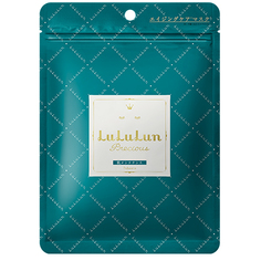 Маска для лица LuLuLun Precious Green, 7 шт.