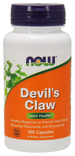 Добавка для здоровья NOW Devils Claw Root 100 капс. натуральный