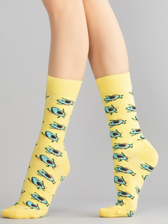 Носки женские Hobby Line HOBBY 80153-09-17 желтые 41-45