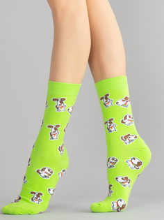 Носки женские Hobby Line HOBBY 80135-5-16 зеленые 39-43