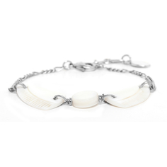 Браслет из бижутерного сплава с перламутром р.20,5 Nature Bijoux NB20.2-13-32982