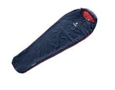 Спальный мешок Deuter Dreamlite L navy/cranberry, левый