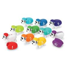 Развивающая игрушка Learning Resources Разноцветные овечки, 20 элементов