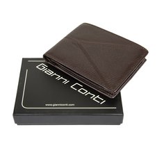 Портмоне мужское Gianni Conti 1817144 dark brown