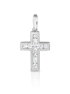 Подвеска из серебра с фианитом SKAZKA Natali Romanovoi 036674