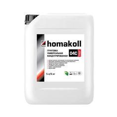 Грунтовка универсальная Homakoll 04C Prof, 5 л, концентрат, для всех типов основания