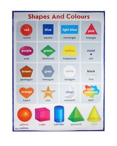 Нп, Формы и Цвета, Shapes And Colours, Английский Язык для начальной Школы АЙРИС пресс