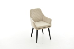 Стул Ардеко монолит беж - черный матовый муар 101275 Mebwill