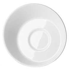 Блюдце 15.25 см WHITE STEELITE