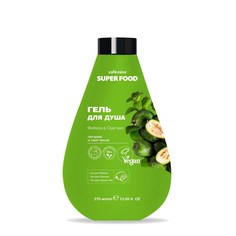 Гель для душа café mimi Super Food Фейхоа & Орегано 370 мл