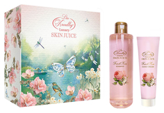 Подарочный набор Liss Kroully Skin juice French Rose шампунь 260 мл, крем для рук 100 мл