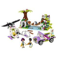 Конструктор LEGO Friends Джунгли: Спасательная операция на мосту (41036)