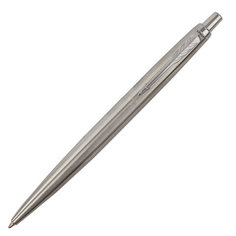 Ручка шариковая PARKER Jotter XL Monochrome Stainless Steel CT серебр сталь синяя2122756