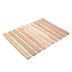 Коврик-сидушка Банные штучки, липовая рейка (Б класса) 46x35x1 см