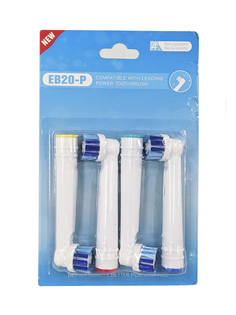 Насадка EB20-P для электрической зубной щетки Oral B, 4 шт. URM