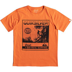 Детская футболка Temple Of The Dog Quiksilver цв.оранжевый р.128