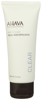 Грязевой пилинг для лица Ahava Time To Clear Facial Mud Exfoliator 100 мл