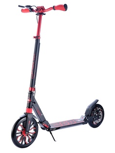 Городской самокат Sportsbaby City Scooter MS-250D черно-красный