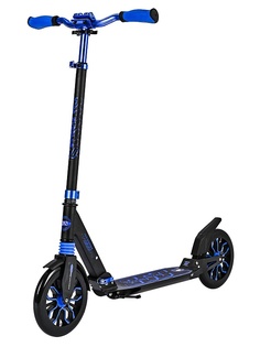 Городской самокат Sportsbaby City Scooter MS-230 черно-синий