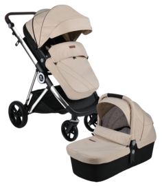 Коляска модульная 2 в 1 Farfello Cloud Baby CB бежевый CB-22