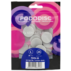 Сменные файлы-спонжи Staleks Pododisc L, 25 шт
