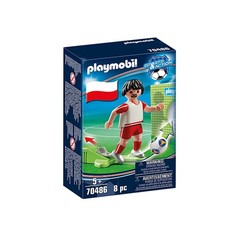 Конструктор Playmobil Футболист Польша 70486