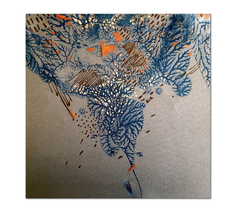 Картина интерьерная на холсте Poly Print Art Репродукция картины 3 Elfi Cella 40х40 см.