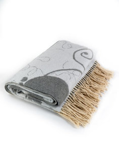 Плед хлопковый черная кошка 140х200 Mr.Pled