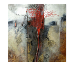Картина интерьерная на холсте Poly Print Art Репродукция картины 1 Elfi Cella 50х50 см.