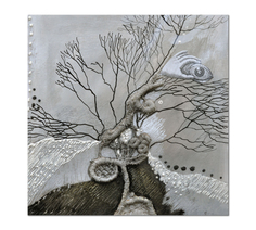 Картина интерьерная на холсте Poly Print Art Репродукция картины 4 Elfi Cella 50х50 см.