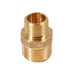 Ниппель переходной Kaiser 3/4х1/2" (латунь)