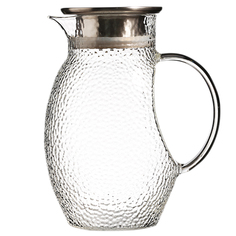 Графин для холодных напитков La Casa Nostra, круглая форма, 1300 мл, 18х8 см