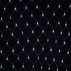 Гирлянда "Сеть" 2х0,7м, черный ПВХ, 176 LED Белые Neon Night
