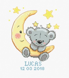 Наборы для вышивания Luca-S B1146 Метрика 13х16,5 см