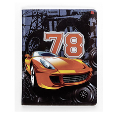 Тетрадь общая Seventeen Живой мир Попугаи 48 листов A5 скоба клетка в ассортименте