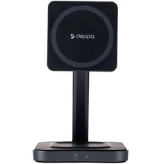 Deppa 2 в 1 MageSafe Stand iPhone, Airpods, 20W Black
