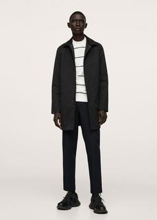 Брюки tapered fit стретч - Bologna-i Mango