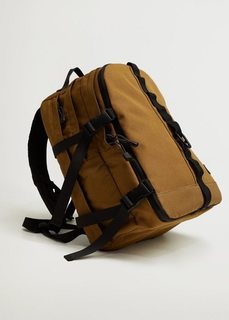 Многофункциональный холщовый рюкзак - Basic Mango