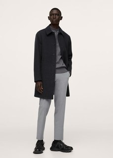 Брюки tapered fit стретч - Bologna Mango
