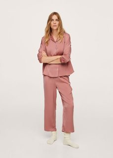 Пижамные брюки из атласа - Satini-i Mango