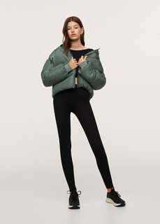 Объемный стеганый анорак - Charlie Mango