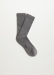 Хлопковые носки в рубчик - Alain Mango