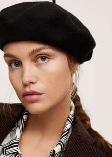 Берет из шерсти - Paris Mango