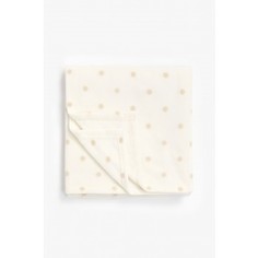 Плед флисовый, 120 x 155 см, кремовый Mothercare