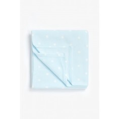 Плед флисовый, 70 x 90 см, голубой Mothercare